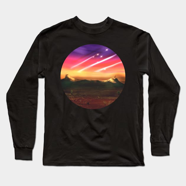 Desert Vista Long Sleeve T-Shirt by frooglekade